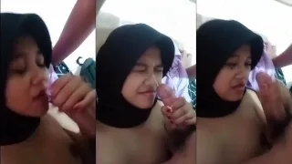 Bokep SMP Jilbab Bocil Kocokin Kontol Pacar Crot Di Muka